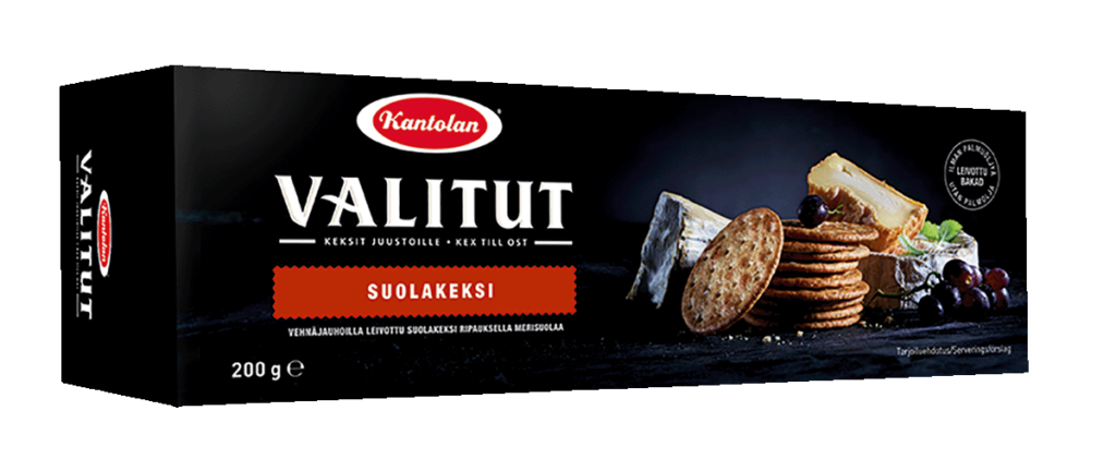 Kantolan Valitut Suolakeksit