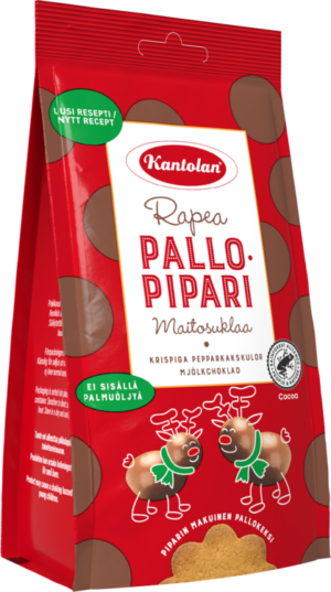 Kantolan pallopipari maitosuklaa