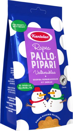 Kantolan pallopipari valkosuklaa