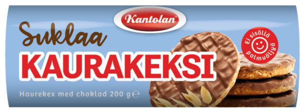 Kantolan suklaa kaurakeksi