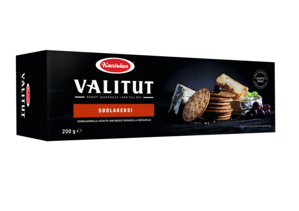 Kantolan Valitut Suolakeksi 200 g