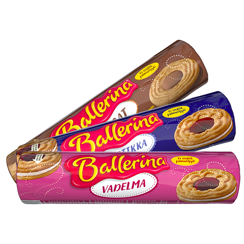 Ballerina keksejä
